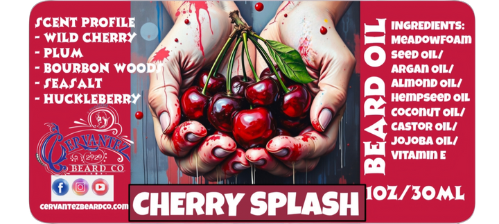 Cherry Splash Beard Butter